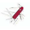 Victorinox Huntsman Swiss Army Knife open showing blade, scissors and wood saw
