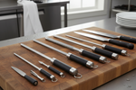 Different types of knife sharpening steels and honing rods explained