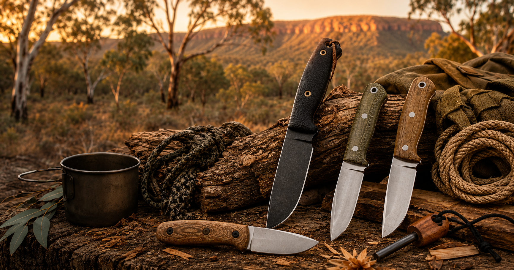 Best Bushcraft Knives for Australian Conditions