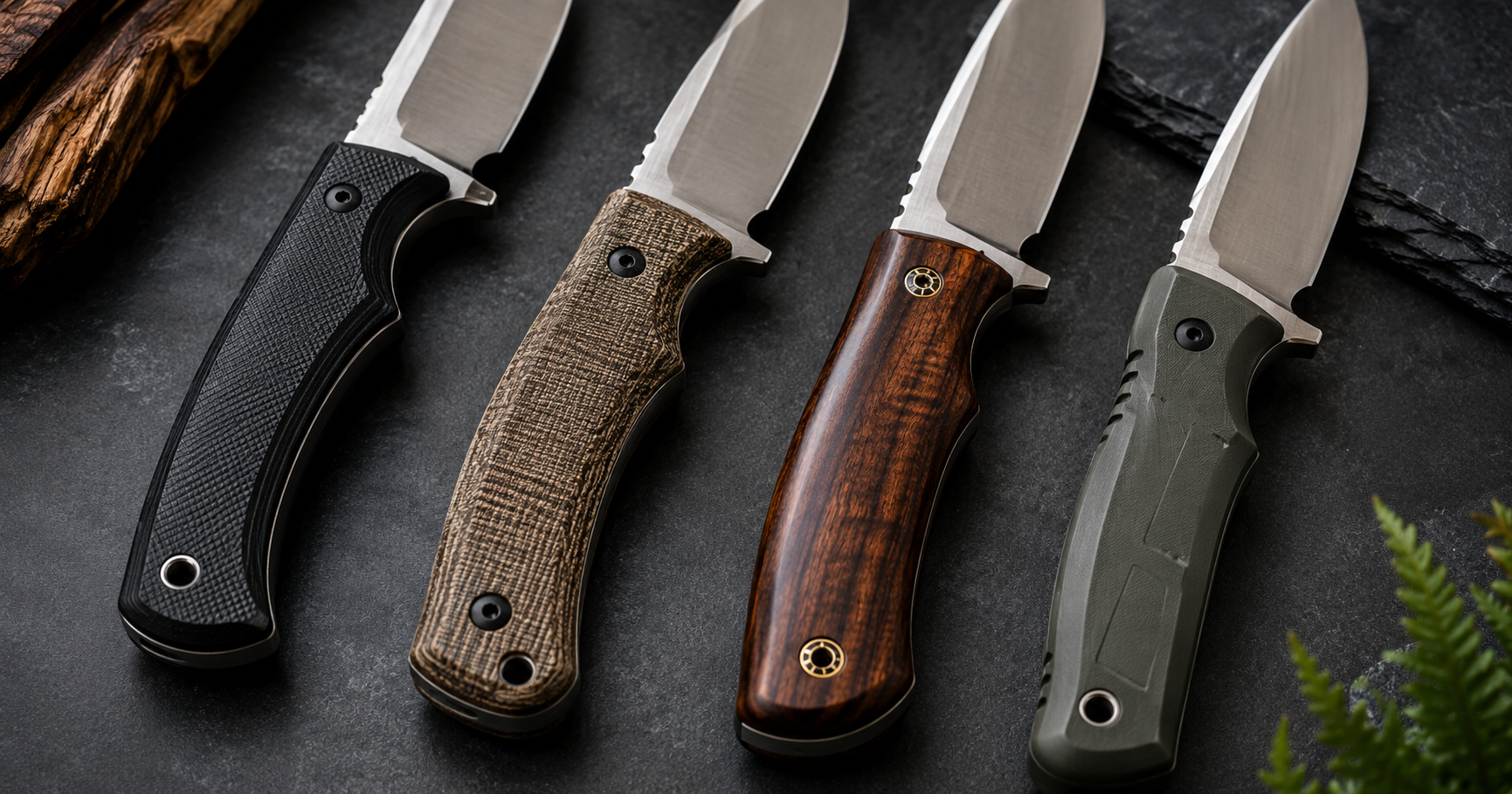 Knife Handle Materials Explained: G10, Micarta, Wood and More