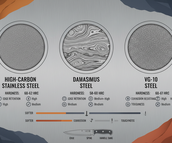 Best Knife Steel Explained – Complete Guide | Outback Edge – Outback ...