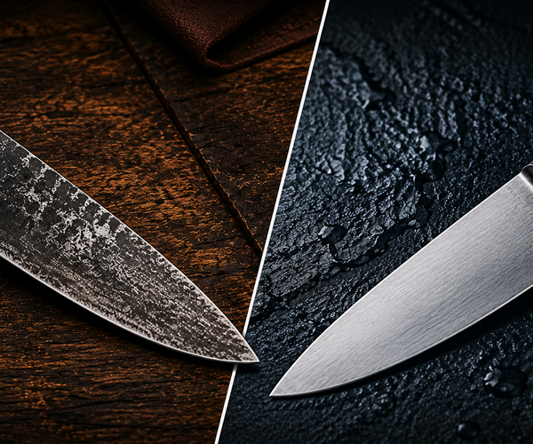 Carbon Steel vs Stainless Steel Knives: Which Is Better? – Outback Edge ...