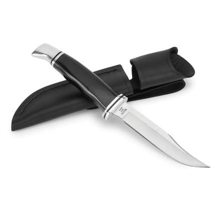 Buck 102 Woodsman® Fixed Blade Knife 102BKS-B – 4" 420HC + Leather Sheath