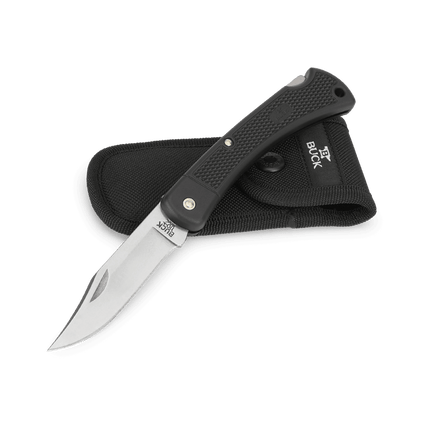 Buck 110 Folding Hunter® LT Knife 0110BKSLT-B  – Lightweight Lockback + Sheath