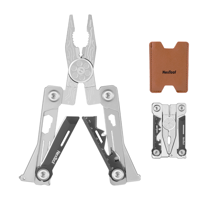 NexTool Silver Blade 14-Function EDC Tool