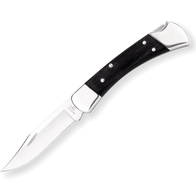 Buck 110 Folding Hunter Knife Nickel Silver Clip Point | 0110BRS17-B