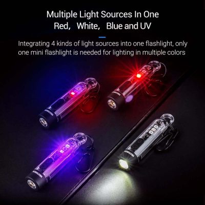 Nextorch K40 Compact Keychain Light Multi-Function – NXK40