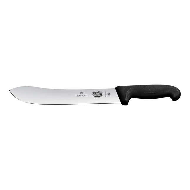 Victorinox Fibrox Butchers Knife 31cm Wide Tip Blade