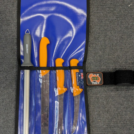 Victorinox Swibo Deckie Roll — Professional Fishing Knife Set
