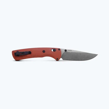 Benchmade 15090-01 SlipRidge Folding Knife – Rust Orange G10 – B15090-01
