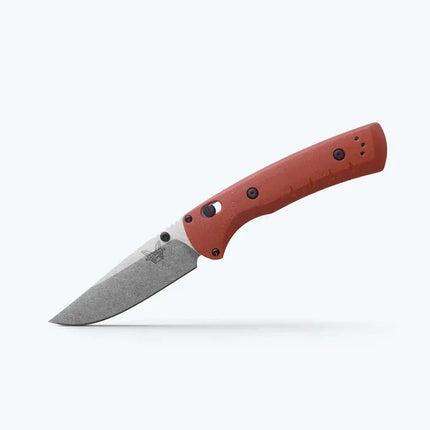 Benchmade 15090-01 SlipRidge Folding Knife – Rust Orange G10 – B15090-01