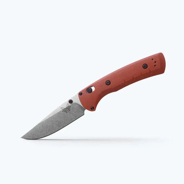Benchmade 15090-01 SlipRidge Folding Knife – Rust Orange G10 – B15090-01