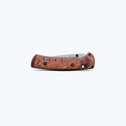 Benchmade 15090 SlipRidge Folding Knife – Dark Stabilised Wood – B15090