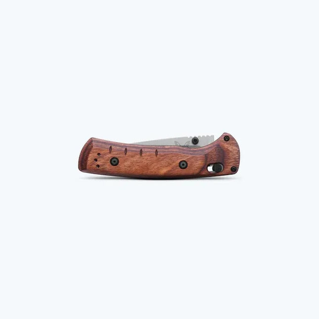 Benchmade 15090 SlipRidge Folding Knife – Dark Stabilised Wood – B15090