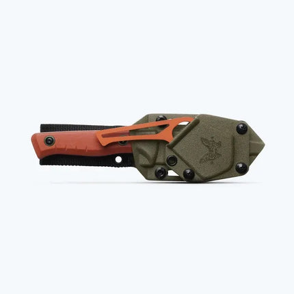 Benchmade SlipRidge Fixed Combo – Rust Orange G10 – B15650-01-COMBO