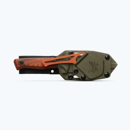 Benchmade SlipRidge Fixed Combo – Dark Stabilised Wood – B15650-COMBO
