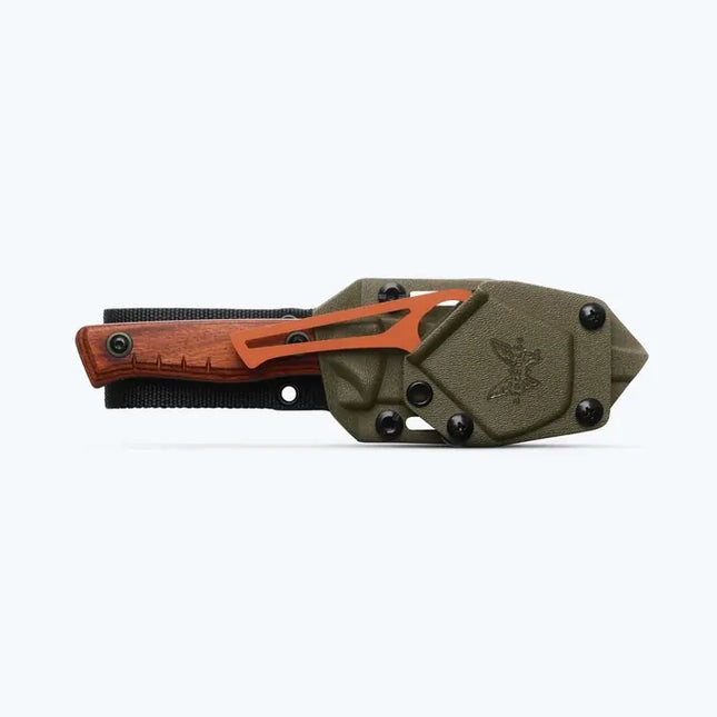 Benchmade SlipRidge Fixed Combo – Dark Stabilised Wood – B15650-COMBO