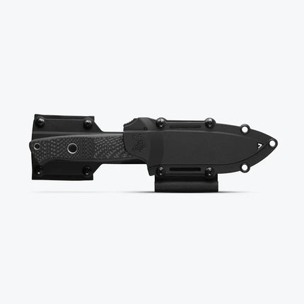Benchmade 163BK Bushcrafter Fixed Blade Knife – Carbon Fibre – B163BK