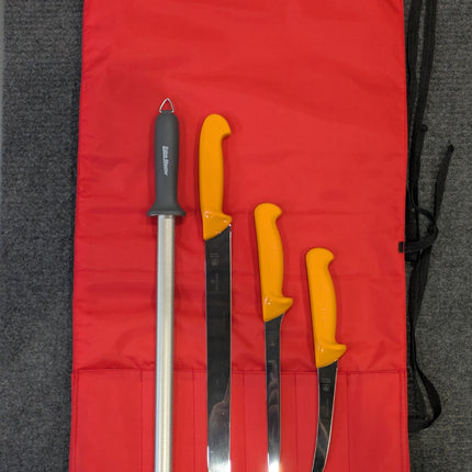 Swibo Deckie Roll — Professional Fishing Knife Set
