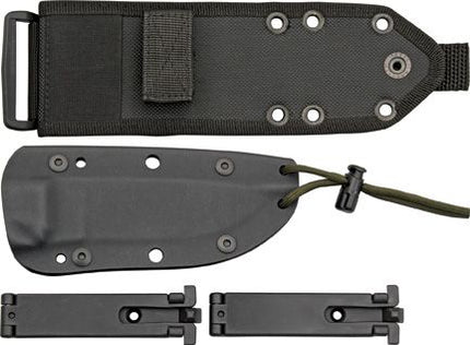 ESEE Model 4 Plain Edge  | Green Blade, Orange handle