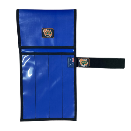 AOS 4-Pocket Marine PVC Knife Roll — KN4PWBLPVCWCF