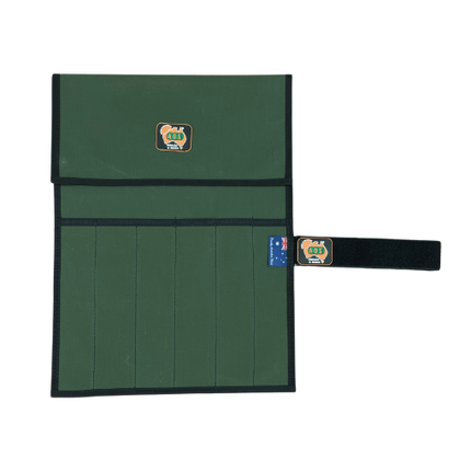 AOS 6-Pocket Canvas Knife Roll — KN6PW