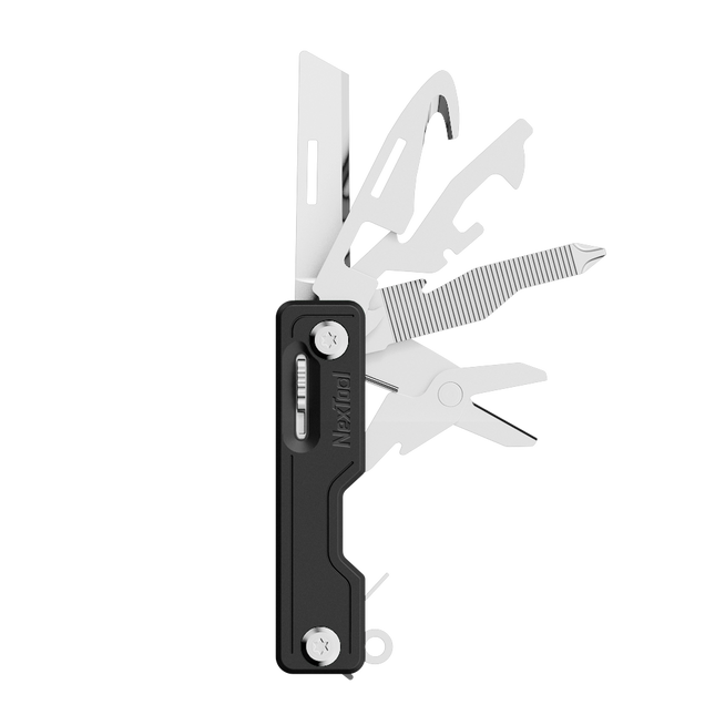 NexTool Multi-Functional Black Key Ring Multi-Tool