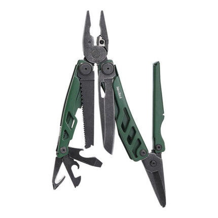 NexTool Flagship Pro Multi-Tool Green with Nylon Belt Pouch