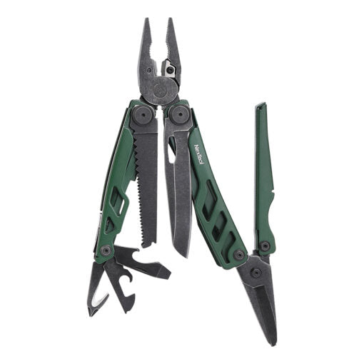 NexTool Flagship Pro Multi-Tool Green with Nylon Belt Pouch