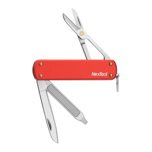 NexTool Mini Classic Key Ring Multi-Tool Red