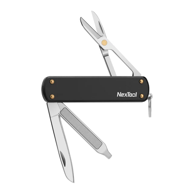 NexTool Mini Classic Key Ring Multi-Tool Black