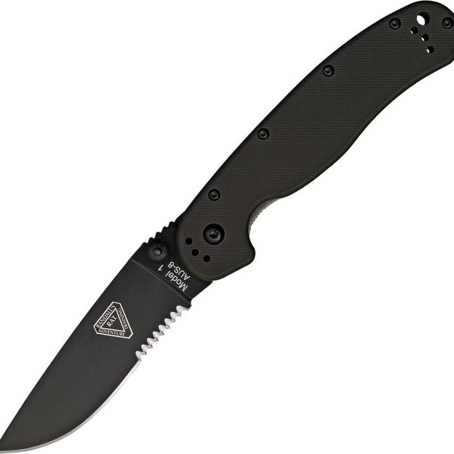 RAT I | Black Knife Serrated