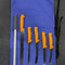 Swibo Offshore Fisherman knife roll set — Blue