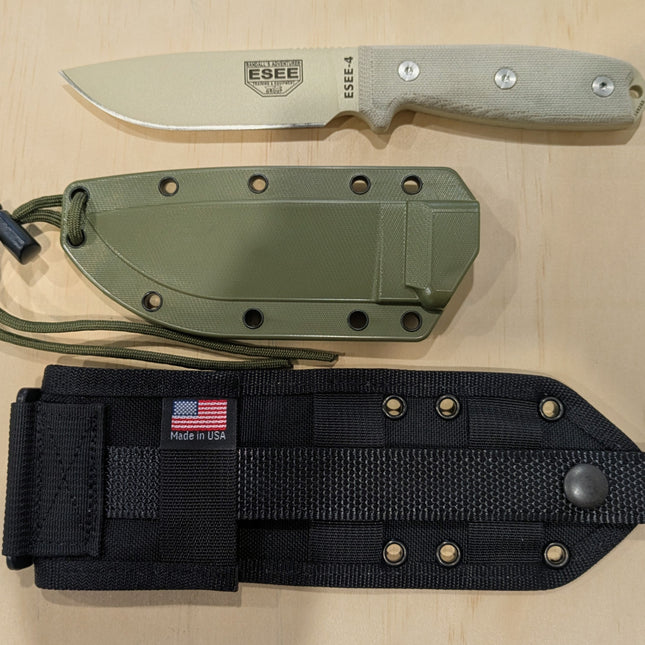 ESEE Model 4 Plain Edge Knife