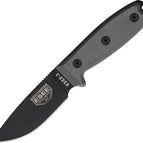 Black Blade Black Linen handle