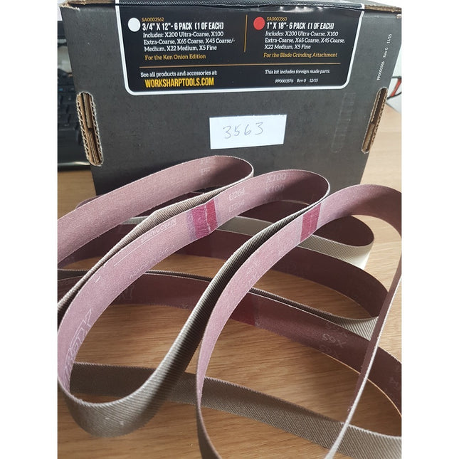 Work Sharp Stiff Belt Kit for Ken Onion Blade Grinder SA0003563