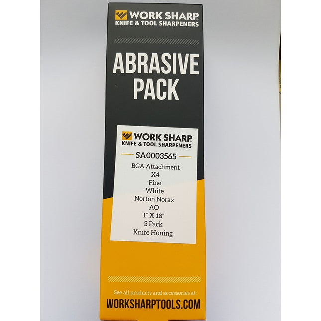 Work Sharp X4 3000 Grit Belt Pack 3 for Ken Onion Blade Grinder SA0003565