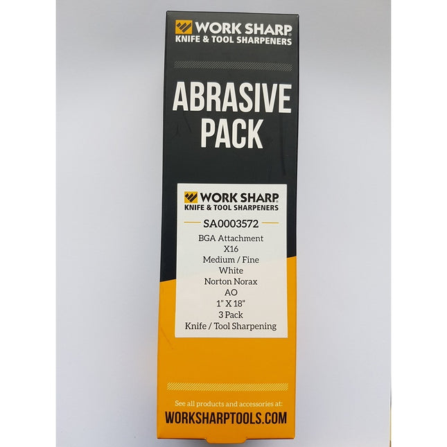 Work Sharp X16 1200 Grit Belt Pack for Ken Onion Blade Grinder
