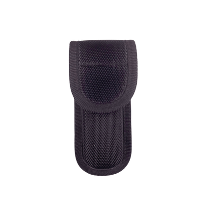 Nylon 4 inch knife belt pouch sheath SC3NS1BK in black, front view