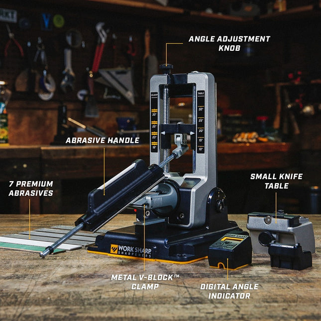 Work Sharp Professional Precision Adjust Knife Sharpener WSBCHPAJ-PRO-I