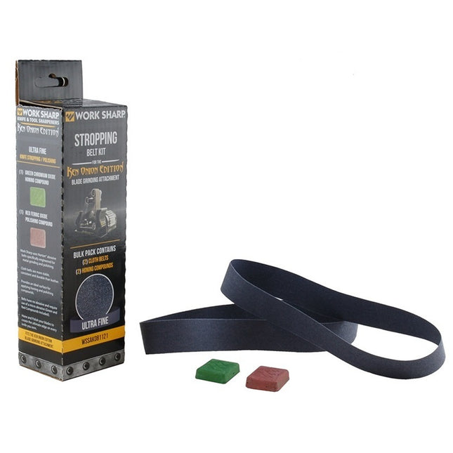 Work Sharp Stropping Belt Kit for Ken Onion Blade Grinder WSSAKO81121