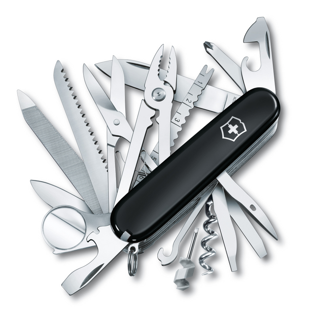 Victorinox Swiss Champ Swiss Army Knife - 1.6795.3 - Black